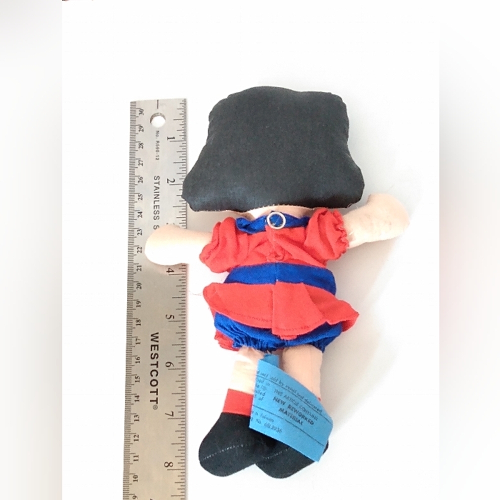 Vintage HTF 1952  Peanuts Lucy 8 Inch Stuffed Doll - Picture 9 of 13